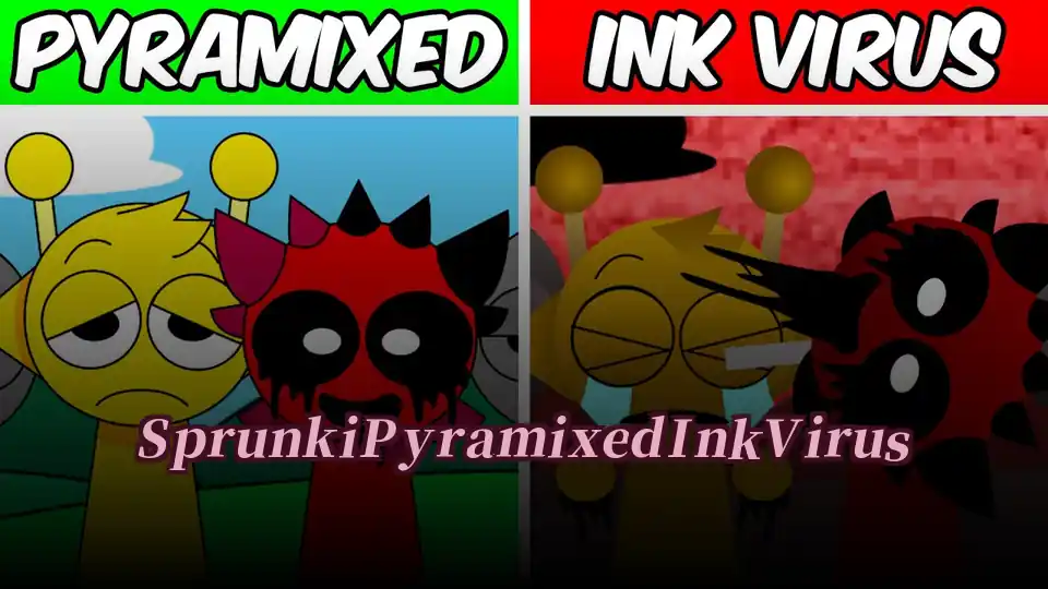 Sprunki Pyramixed Ink Virus